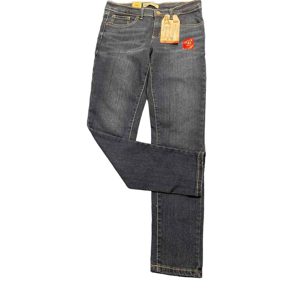 NWT Girls Levi’s Jeans Size 12 Regular 710 Super Skinny Stretch Adjustable Waist